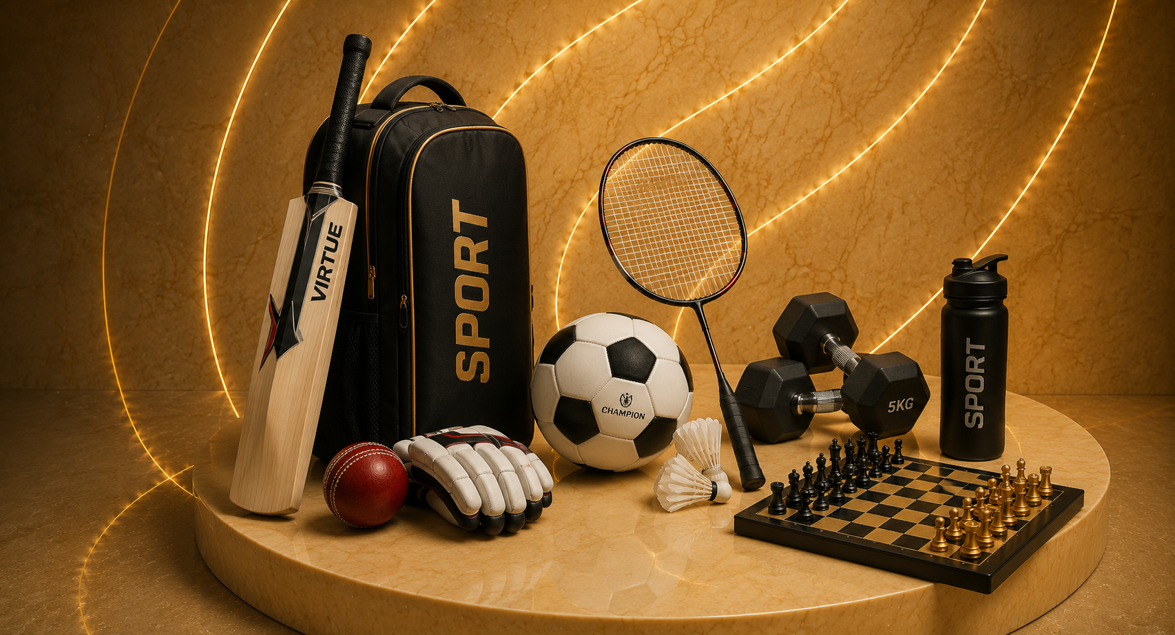 Sports goods collection